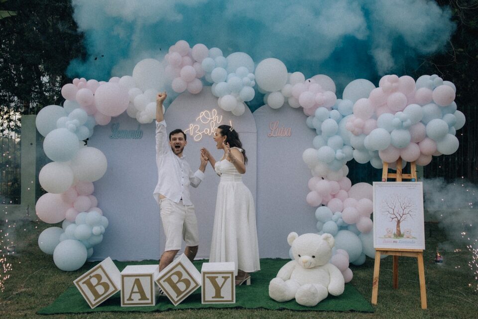 Chá Revelação Fran e Joel